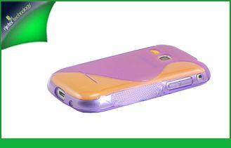 Transparent Pink Dust Proof S Line TPU Case For Samsung Gal