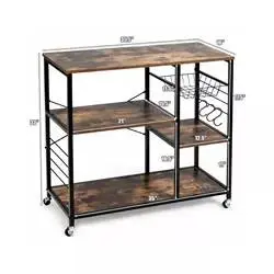 Microwave Kitchen Shelf for Kitchen Living Room