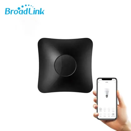 2021 Broadlink RM4 Pro Universal IR RF Smart Remote - Alexa, Google, Siri Compatible