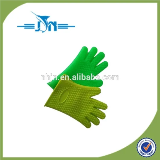 Silicone Heat Resistant Grilling BBQ Glove for Cooking, Baking, Smoking & Potholder