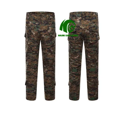 Camouflage Outdoor Cargo Pants: Waterproof Tactical Training Pants