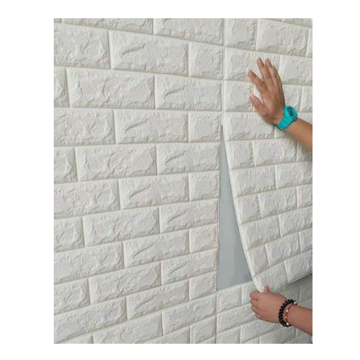 Modern Eco-Friendly 3D XPE Foam Brick Pattern Wall Stickers - Hot Selling Design