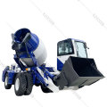 2 cubic meter portable small concrete mixer truck