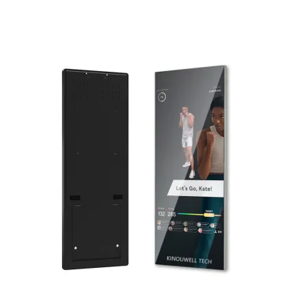 Factory Price Smart Fitness Mirror with Weights, Waterproof Touch Screen Gym Mirror