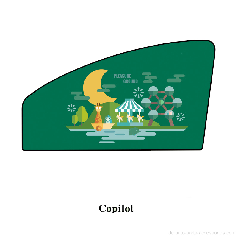 Faltbar stark magnetische Autofenster Sonnenschatten