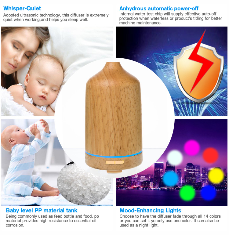 wood nebulizing diffuser