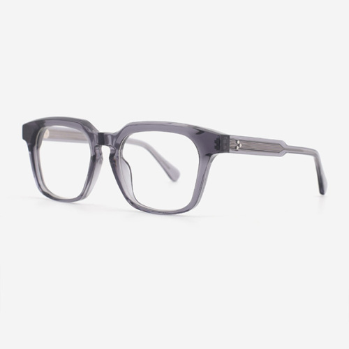 Square Classic Acetate Men's Optical Frames 23A3095