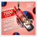 R&amp;M Monster 7000puffs Legend Paradise Hot