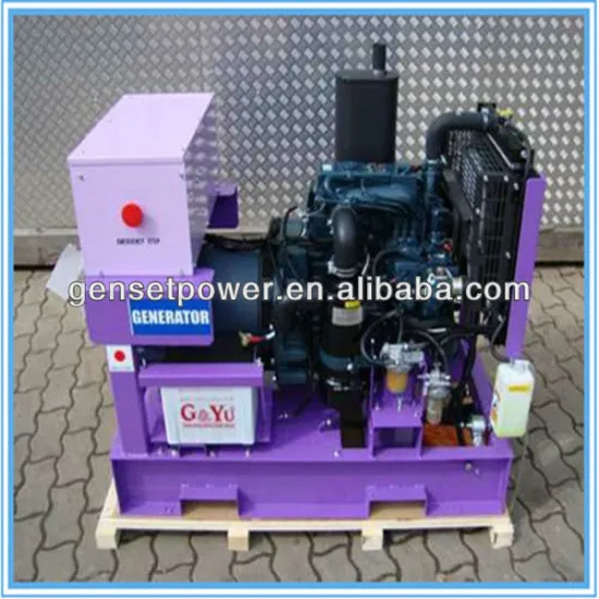 7.5kva to 35kva Kubota Small 240v Generator
