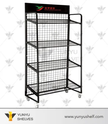Hot sale floor standing metal magazine racks