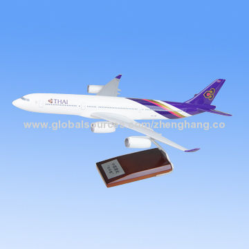 Plane Model, A340, with ISO 9001, OEM Orders are Welcome, Handmade