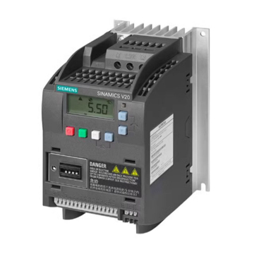 Siemens Sinamics V20 เฟสเดี่ยว VFD สำหรับการควบคุมมอเตอร์