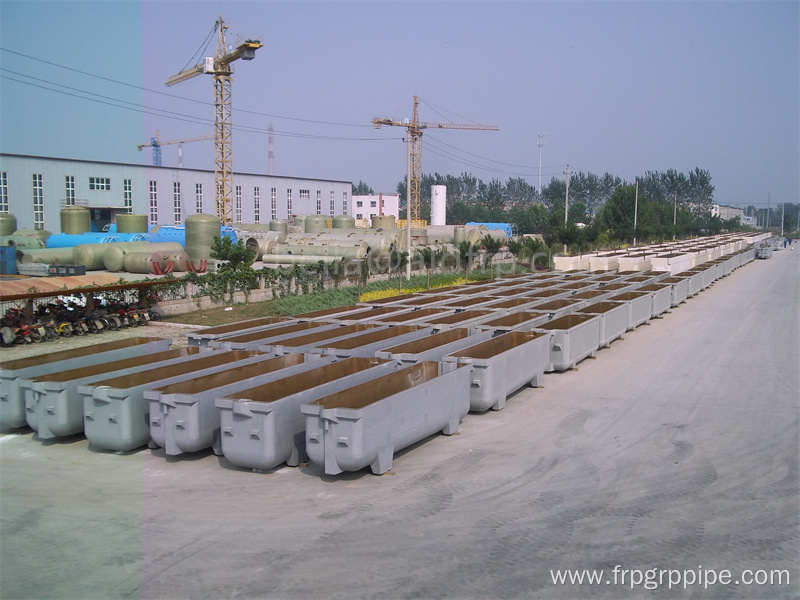 Fiberglass Electrolytic cell electrolytic zinc gold Copper