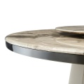 Nueva mesa redonda de mármol de diseño