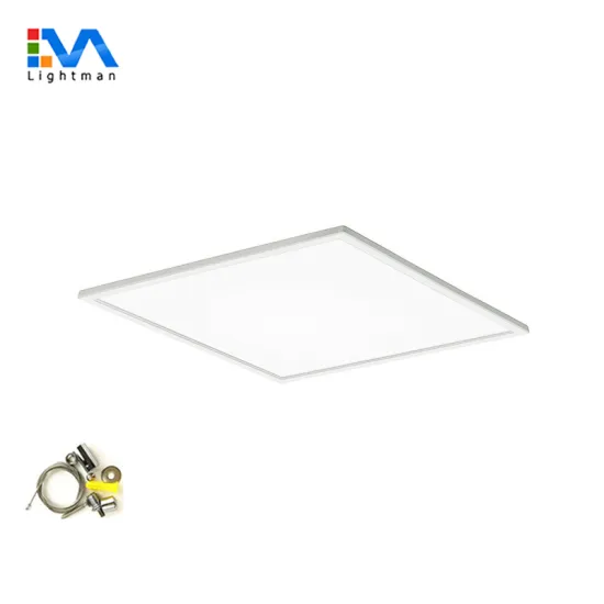 Office Lighting: 36W LED Panel Light, Square, 60x60cm, Recessed Ultrathin Ceiling Fixture