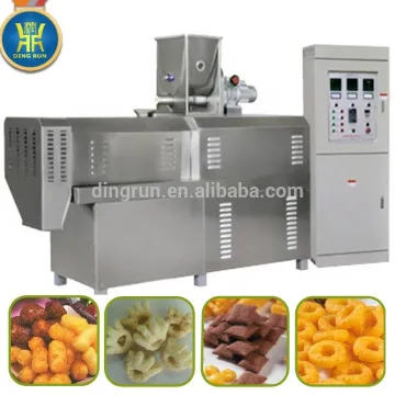 electrical snacks puffed corn extruder