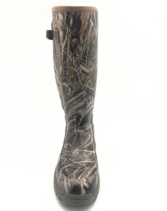 Hunting Boots for Men, Waterproof Rubber Boots with and Steel Shank, 5mm Neoprene Camo Insulated Outdoor Hunting Boots
