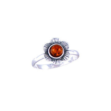 1117-V Latest design diamond ring with sterling silver