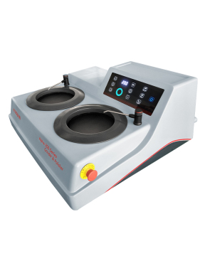 Struers aluminum grinding and polishing machine