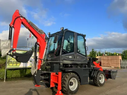 Free Shipping Small and Mini Backhoe Loader Shanmon Weimeng LGCE $6,999 USD per Unit