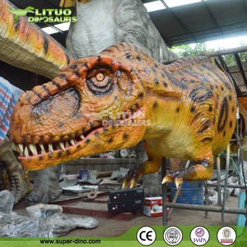 Wall Decoration Restaurant Deco Animatronic Dinosaur Head