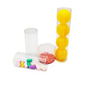Confezione in plastica trasparente personalizzata Clear Cylinder Pet Box