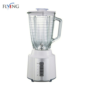 Stainless Steel Red Glass Beaker Blender