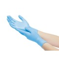 Gants de nitrile de sécurité ménage bleu sans poudre