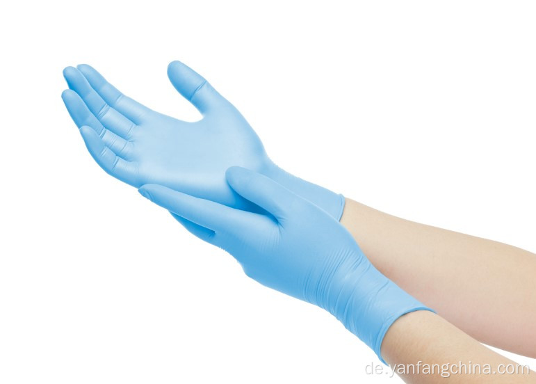 EN374 Chemisch resistant nitrile Gummihandschuhe