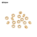 CNC Machining Anodizing Gold Plating Screws Nuts
