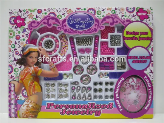 African beads jewelry set ,beauty jewelry bead toys set,beauty set for girl toys