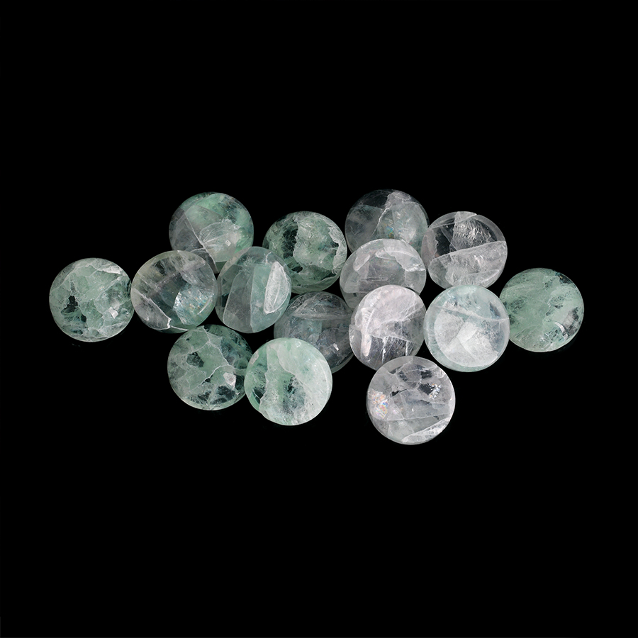 Green Fluorite round beads