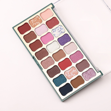 Palette di ombretti a colori logo personalizzato all'ingrosso