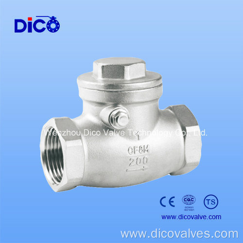 CE 200wog Bsp/BSPT Industrial Swing Check Valve