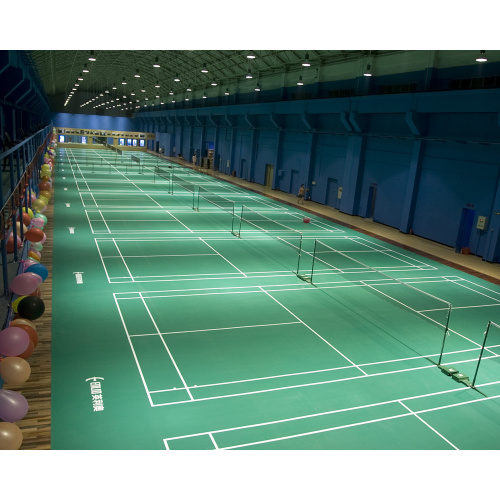draagbare indoor badmintonveldvloer