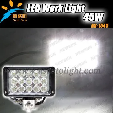 2014 New! auto 7.5\'\' 45W 9-32V CREE LED work light IP67 1 year warrant