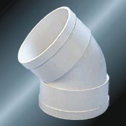 BS5255/4514 Drainage Upvc Elbow 45° Grey Color