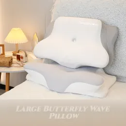 Butterfly Wave-shaped Memory Foam Pillow