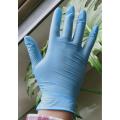 rękawice nitrylowe bezpudrowe niebieskie rękawiczki nitrylowe