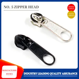 Nylon luggage zipper head