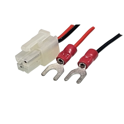 4P ハウジングからターミナル x2 医療ケーブル アセンブリまで