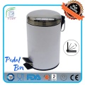 Diseño clásico de 20L Pedal de pie redondo Pedal Bin