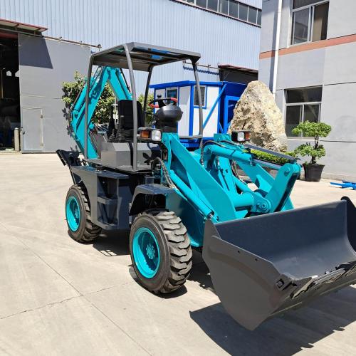 Backhoe carregador mini carregadeiras de roda de escavadeira