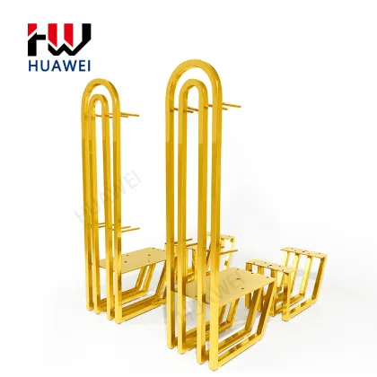 Gold Decorative Metal Sofa Frame Leg