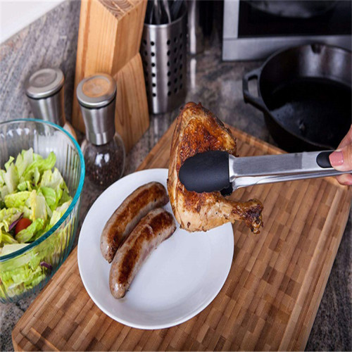 FDA Silicone Material Kitchen Cooking Tong