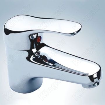 Torneira de bacia de contorno Single Handle pilar