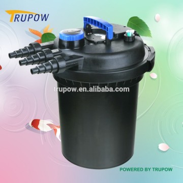 Self-cleaning system UV pond bio press filter CPF 250