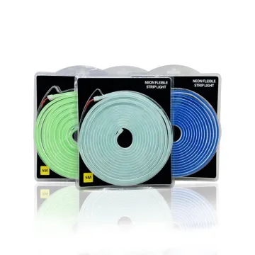 Neon Flex 12V RGB LED Light Strip for DIY Christmas Lights and Signs