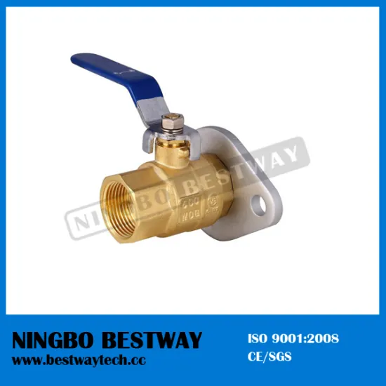 Flanged End Connection Brass Flange Ball Valve