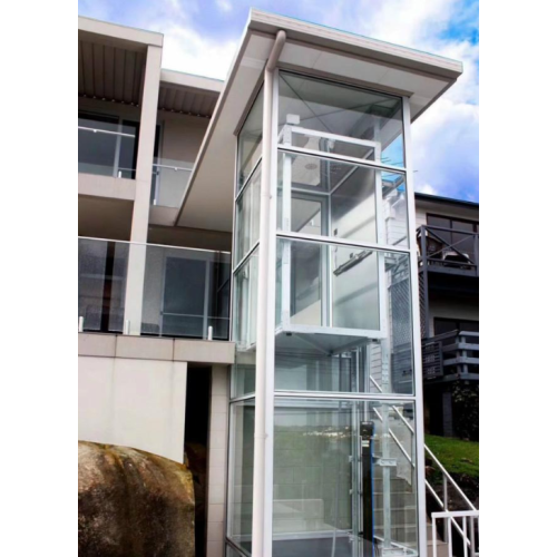 Electric Villa Home Elevator with Enclosure